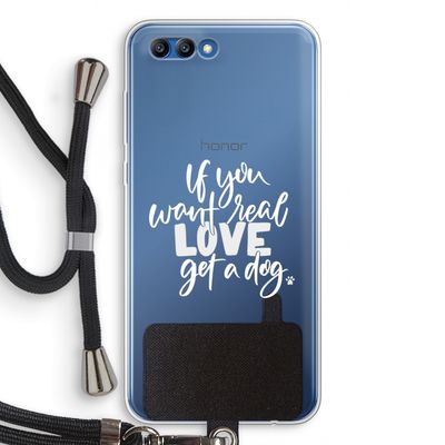 Partner in crime: Honor 10 Transparant Hoesje met koord