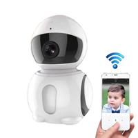 Anpwoo AP006 2.0MP 1080 P 1/2.7 inch HD WiFi IP-Camera de opsporing van de motie van de steun / nacht Vision(White)