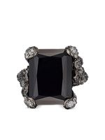 Anabela Chan bague Black Diamond Cinderella en or blanc 18ct - Noir