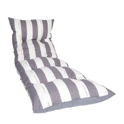 JARDIN PRIVE Ligstoel CANCALE flakes 188x56x12 cm grijs