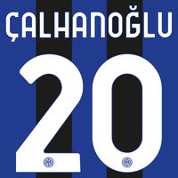 Çalhanoğlu 20 (Officiële Inter Milan Bedrukking 2023-2024)