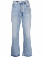 AGOLDE jean bootcut à taille haute - Bleu - thumbnail