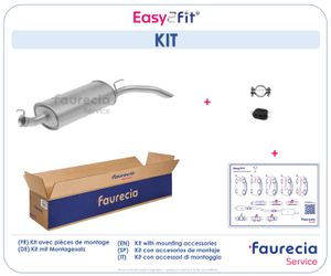 Einddemper Faurecia, u.a. fÃ¼r Renault