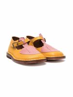 Pèpè chaussures bicolores à boucle - Jaune - thumbnail