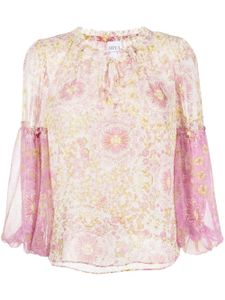 Misa Los Angeles blouse Renata à fleurs - Rose