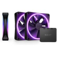 NZXT F120 RGB DUO - 120mm RGB Fan - Triple - Black
