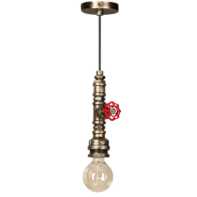 Fire Hose goud hanglamp
