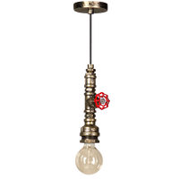 Fire Hose goud hanglamp