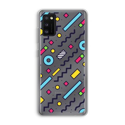 8-bit N°8: Samsung Galaxy A41 Transparant Hoesje