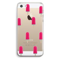 Waterijsje: iPhone 5 / 5S / SE Transparant Hoesje Waterijsje: iPhone 5 / 5S / SE Transparant Hoesje