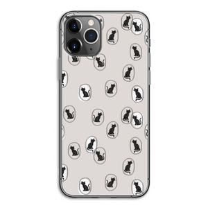 Miauw: iPhone 11 Pro Transparant Hoesje