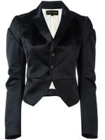 Comme Des Garçons Pre-Owned veste en satin - Noir