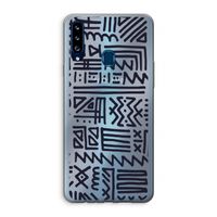 Marrakech print: Samsung Galaxy A20s Transparant Hoesje