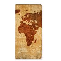 OPPO A57 | A57s | A77 4G Book Cover Wereldkaart