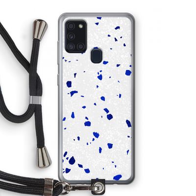 Terrazzo N°5: Samsung Galaxy A21s Transparant Hoesje met koord