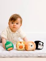 De Dooballs - Set van 4 zachte ballen - BABYTOLOVE meerkleurig