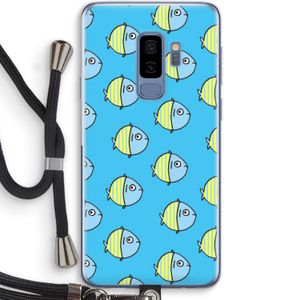 Visjes: Samsung Galaxy S9 Plus Transparant Hoesje met koord