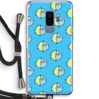 Visjes: Samsung Galaxy S9 Plus Transparant Hoesje met koord