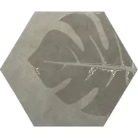 Beton Cire Bercy Grigio hexagon decor 20x24 | Geschikt als zowel vloertegel als wandtegel