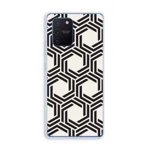 Geometrisch patroon: Samsung Galaxy Note 10 Lite Transparant Hoesje