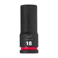 Milwaukee Accessoires SHOCKWAVE Krachtdop 1/2" lang 18 mm | 1 stuk - 4932480336