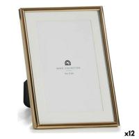 Fotolijsten Gift Decor Gouden Kristal Staal (12 Stuks)