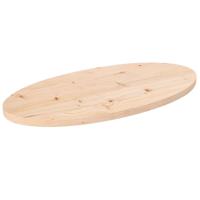 Tafelblad ovaal 60x30x2,5 cm massief grenenhout Tafelblad ovaal 60x30x2,5 cm massief grenenhout