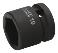 Bahco Slagdop 1/2" | kort | zeskant | gefosfateerd | 21 mm - K7800M-21