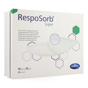 Resposorb Super 10x10cm 10 P/s