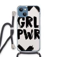 Girl Power #2: iPhone 13 mini Transparant Hoesje met koord