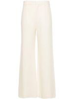 Chloé wide-leg linen trousers - Tons neutres