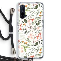 Sweet little flowers: OnePlus Nord CE 5G Transparant Hoesje met koord