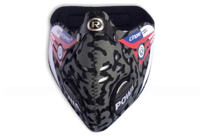 Respro Cinqro Masker - Camo Zwart/Grijs Respro Cinqro Masker - Camo Zwart/Grijs