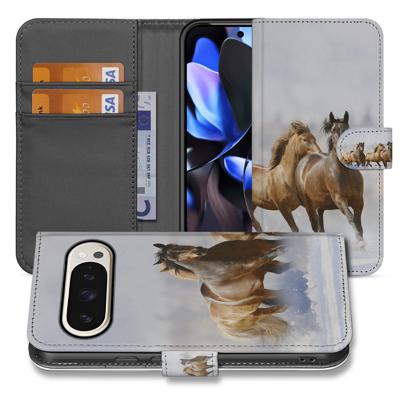 Google Pixel 9 | 9 Pro | Telefoonhoesje | Met pasjeshouder | Paarden Google Pixel 9 | 9 Pro | Telefoonhoesje | Met pasjeshouder | Paarden