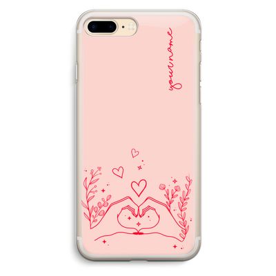 Love is in the air: iPhone 7 Plus Transparant Hoesje