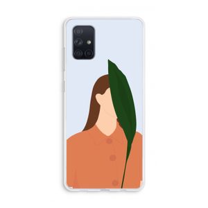 Leaf: Galaxy A71 Transparant Hoesje