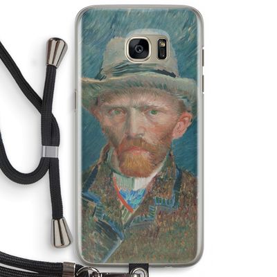 Van Gogh: Samsung Galaxy S7 Edge Transparant Hoesje met koord