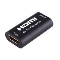 Mini 2160P Full HD HDMI 1.4b versterker Repeater, ondersteuning 4 K x 2 K, 3D (zwart)