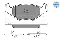 Remblokkenset, schijfrem 0252088715 - thumbnail