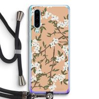 Blossoming spring: Huawei P30 Transparant Hoesje met koord