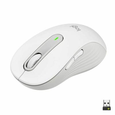 Wireless muis Logitech M650 L Wit Wireless
