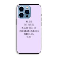 Relatief: iPhone 13 Pro Biologisch afbreekbaar hoesje