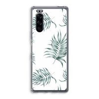Simple leaves: Sony Xperia 5 Transparant Hoesje