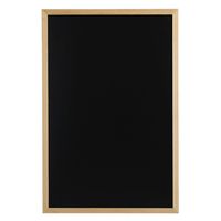 Zeller krijtbord magnetisch - 40 x 60 cm - hout   -