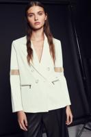 Zip73 Blazer Zippers Mesh Z25/308/02/111 Blazers 111 Off-white