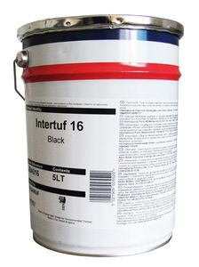 international interteervrij/intertuf 16 zwart 20 ltr