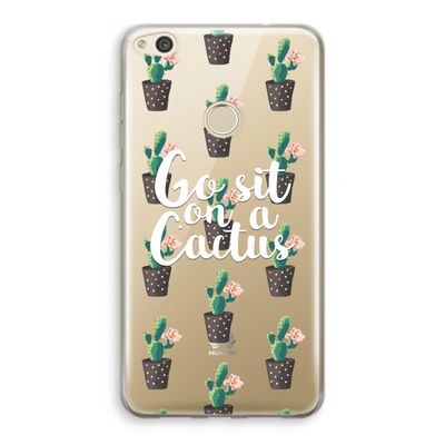 Cactus quote: Huawei Ascend P8 Lite (2017) Transparant Hoesje