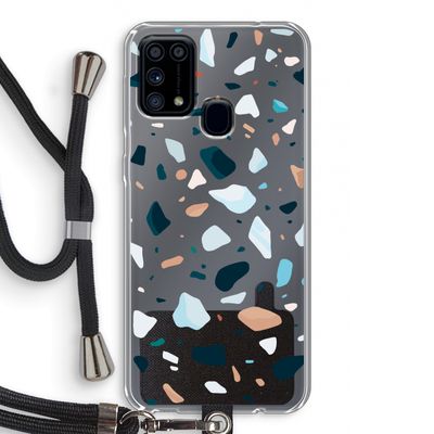Terrazzo N°13: Samsung Galaxy M31 Transparant Hoesje met koord