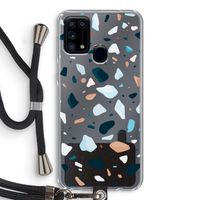Terrazzo N°13: Samsung Galaxy M31 Transparant Hoesje met koord