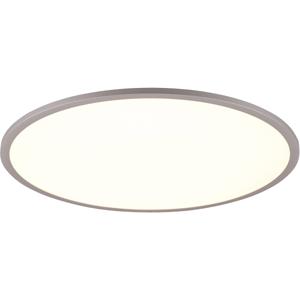 LED Plafondlamp - Trion Amira - 35W - Aanpasbare Kleur - Dimbaar - Afstandsbediening - Rond - Titaan - Metaal